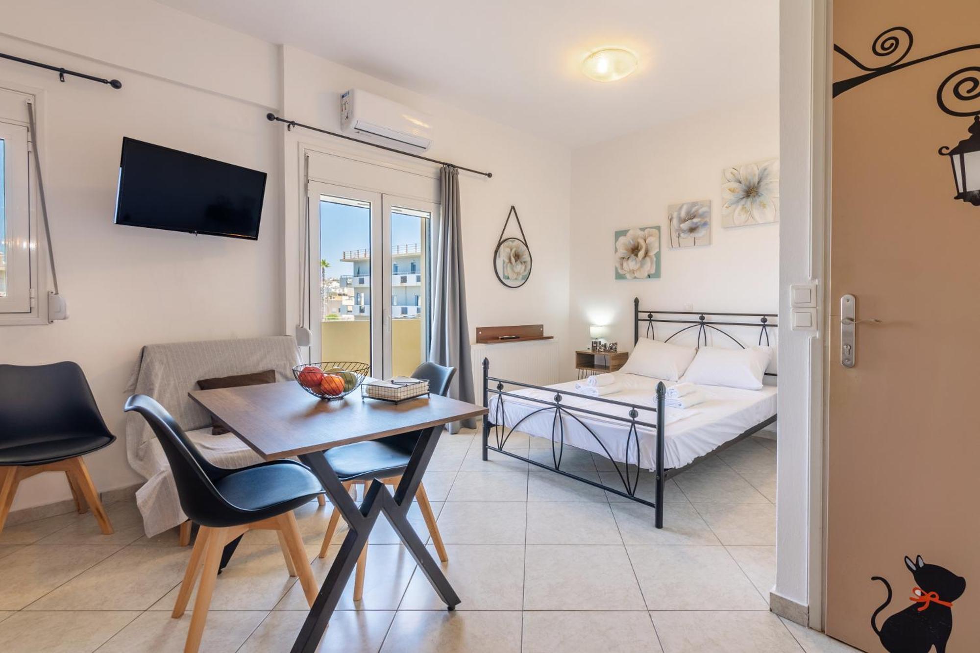 Studio On The Closest Beach To The City! Amoudara Lasithiou Exterior foto